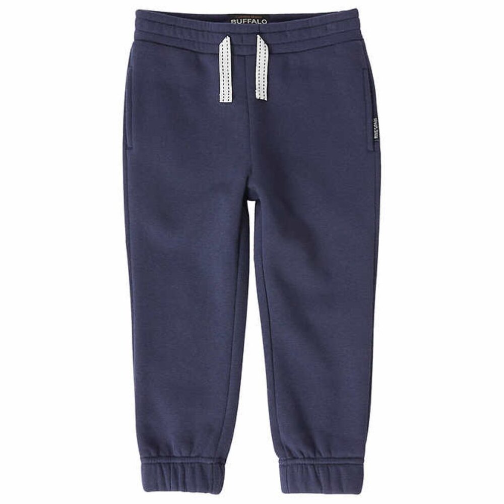 New! Buffalo Kids' boys pant Drawstring Elastic Waistband Bottoms pockets size 6